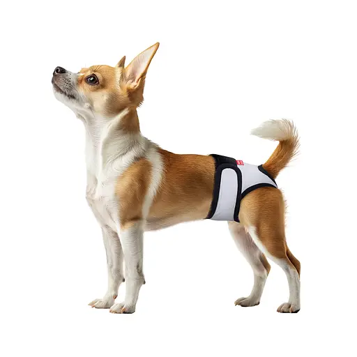 Гигиенические трусы для собак WAUDOG Vet на липучках XL серые (678511) - фото 3