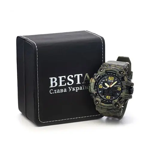 Мужские наручные тактические часы Besta Lion (Камуфляж) - фото 6
