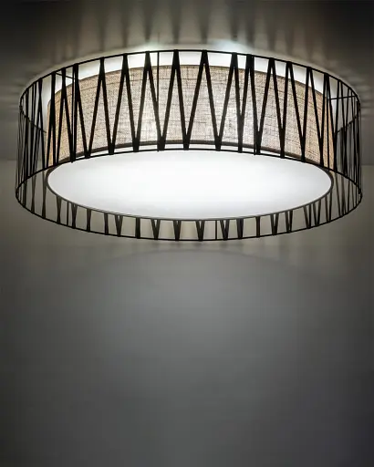 Люстра TK Lighting 4556 Harmony E27 4x15W IP20 коричнева - фото 3