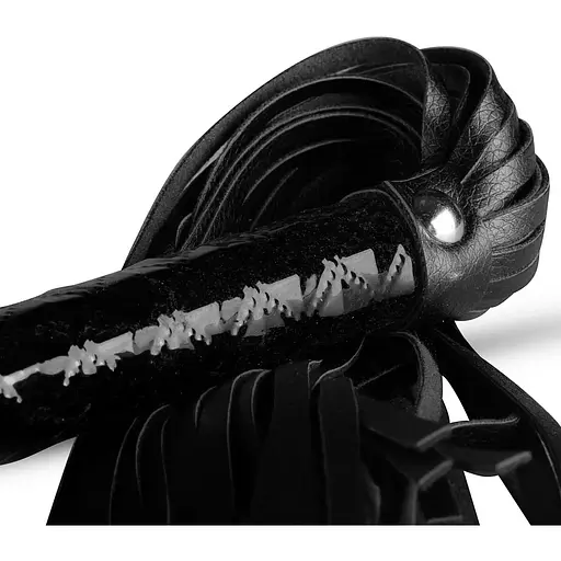 Кнут-флогер Whipped - Beat It Flogger - Black, экокожа - фото 2