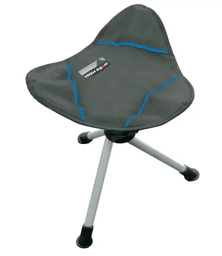 Стілець розкладний High Peak Tarifa Dark Grey/Blue (44143) 929802 - фото 1