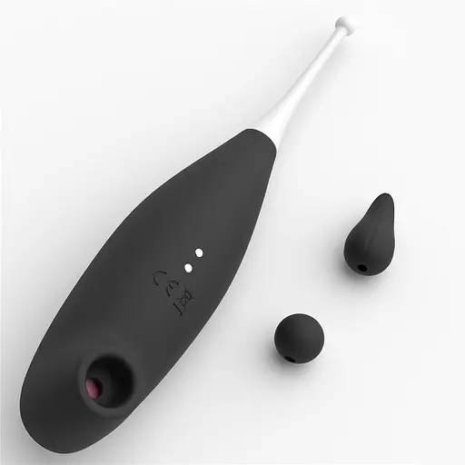 Вібратор для клітора Lovetoy IJOY Rechargeable Clit Pro 19 см чорний - фото 3