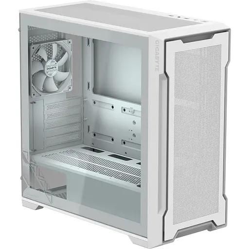 Корпус Gigabyte C102 Glass Ice без блока питания, белый (GB-C102GI) - фото 10