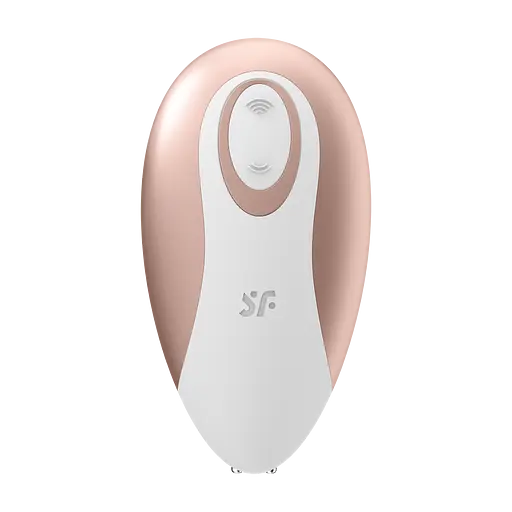 Вакуумний стимулятор клітора Satisfyer Deluxe золотий - фото 6