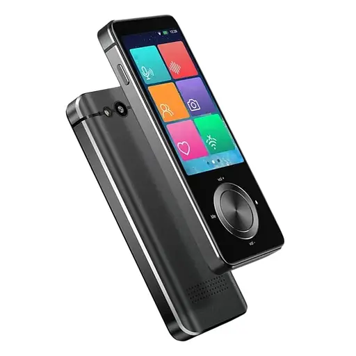 Портативний перекладач HongTop M9 WI-FI 1500мАг, 1/8GB, 5Мп, Black перекладає з 137 мов, та 16 без інтернету - фото 1