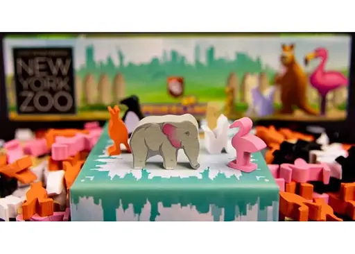 Настольная игра Feuerland Spiele Зоопарк Нью-Йорка (New York Zoo) (англ.) (PS096) - фото 10