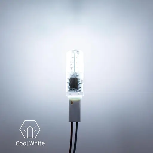 Світлодіодні лампи I-SHUNFA G4 змінного струму 230 В, прохолодний білий 6000K, 1,4 Вт, еквівалентний галогену 14 Вт, 150LM - фото 2