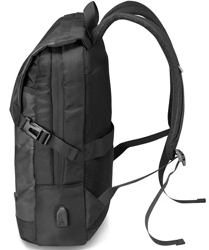 Рюкзак міський Semi Line USB 15 Black (L2007) - фото 8