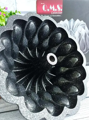 Форма для випікання кексу O.M.S. Collection 3272 26 см для випічки з гранітним покриттям Срібний (Туреччина) - фото 4