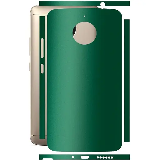 Защитная пленка StatusSKIN для Motorola Moto E4 Plus xt1771 Корпус Винил Зеленая - фото 1