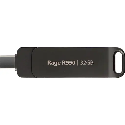 Флешка подвійна - 2 виходи Patriot Rage R550 32 GB USB-A + USB-C 3.2 (PE32GR550DSAD) - фото 2