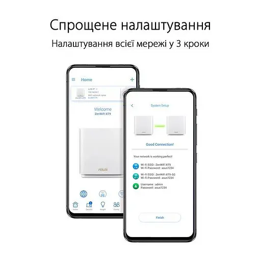 Бездротовий маршрутизатор (роутер) ASUS ZenWiFi XT9 (W-1-PK) - фото 8