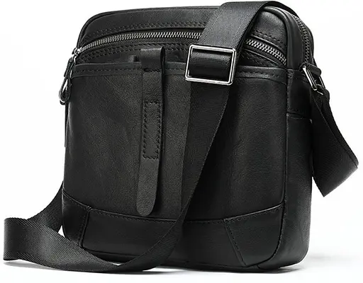 Чоловіча шкіряна сумка Vintage 21х23х5,5 см sum0012812 - фото 3