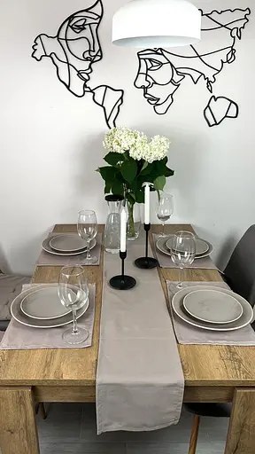 Комплект Доріжка водовідштовхувальна Капучино однотон 380х40 см 4 шт. - фото 2