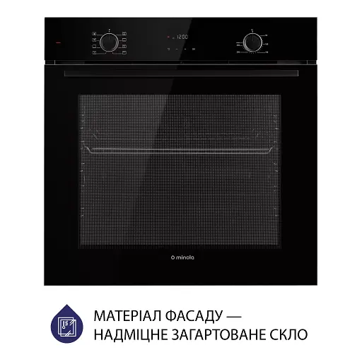 Духовой шкаф электрический Minola EOD 6814 BL - фото 2