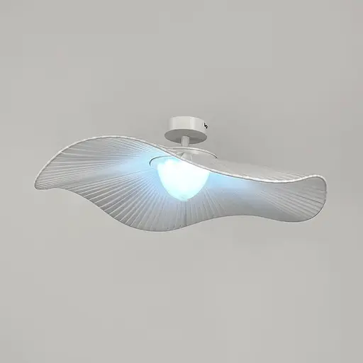 Стельовий світильник Lotus у білому корпусі Ø 60 см | Арт. SGA4-600C | Line F - фото 7