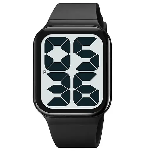 Годинник цифровий наручний Skmei 1995 (Чорний з білим)