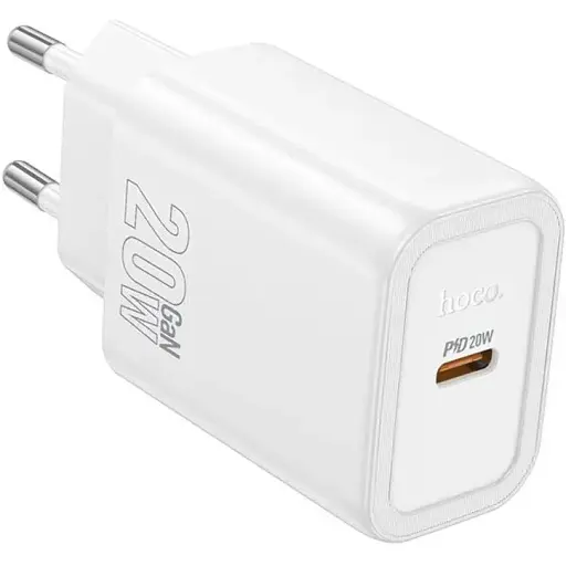 Зарядний пристрій Hoco N60 Type-C PD білий - фото 1