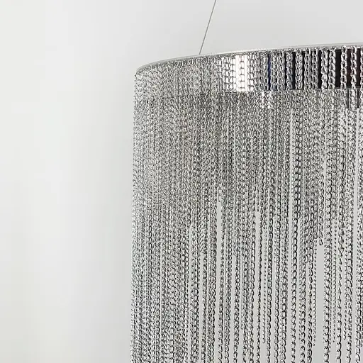 Підвісна люстра з ланцюжками Chrome Coins | Арт. SP 07 SL NEW | Line F - фото 5