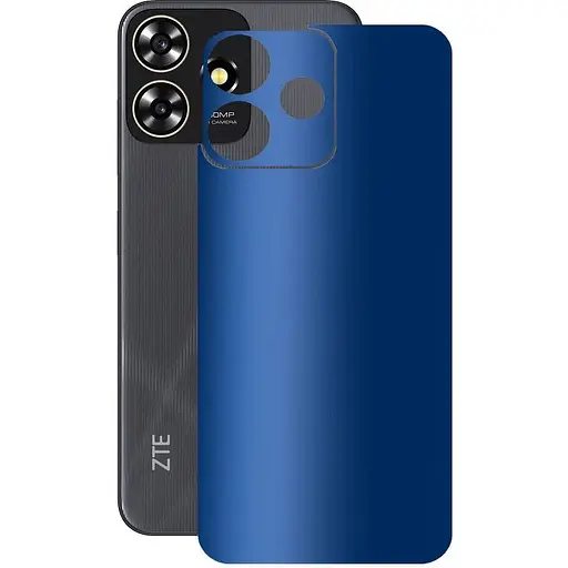 Захисна плівка StatusSKIN для ZTE Blade A73 Корпус Вініл Синій матовий - фото 1