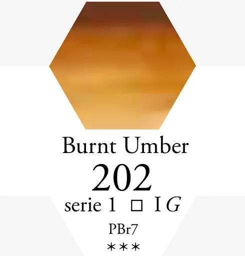 Акварельна фарба Sennelier L'Aquarelle, 10 мл, S1, Умбра палена (Burnt Umber) - фото 3