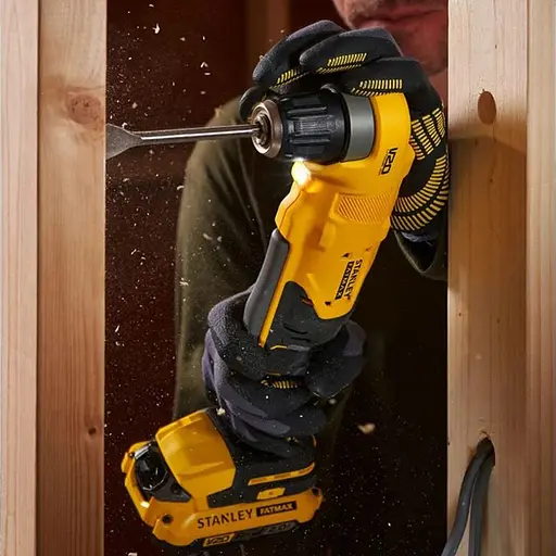 Дриль-шуруповерт Stanley FatMax кутовий без АКБ та ЗП (SFMCD750B) - фото 7