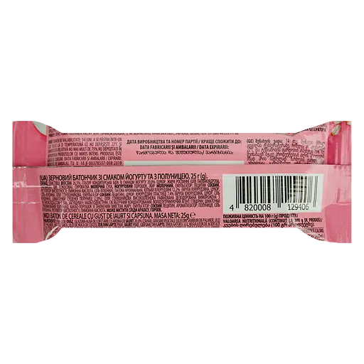 Батончик АХА со вкусом йогурта и клубники 25 г (806440) - фото 2