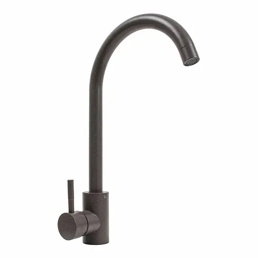 Змішувач для кухні Platinum 56 B NESP (3008 А) Гренадін Чорний - фото 1