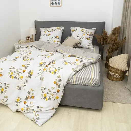 Комплект постільної білизни Viluta полуторний ранфорс 24317 100% бавовна - фото 4