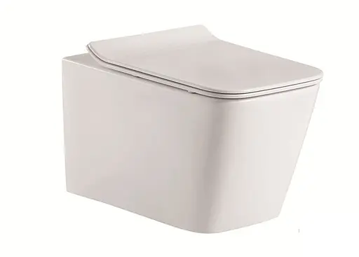 Унитаз подвесной Volle Libra Rimles 13-41-160 с сидением Soft Close Slim, Белый - фото 1
