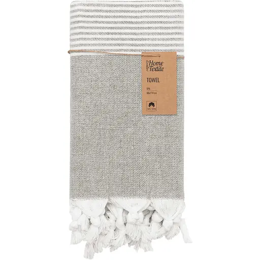 Рушник Ardesto SPA 90х170 см 100% бавовна темно-сірий (ART2690DG)  - фото 1