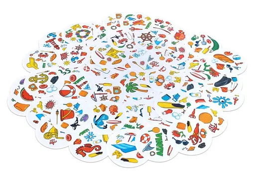 Настільна гра Ігромаг Доббль: На пляжі (Dobble Waterproof) (укр.) (DOBBEAC01UA) - фото 4