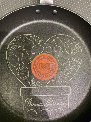 Сковорода тефаль для блинчиков индукционная Tefal Bonne Maman 19 см з сердечком - фото 3