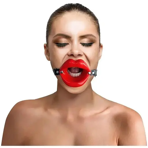 Кляп губы для БДСМ игр - фото 3