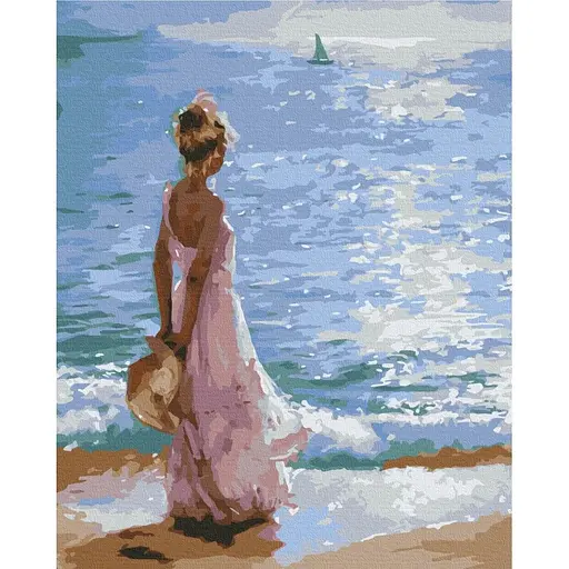Картина за номерами Маленька Ассоль Brushme 40x50 см кольорова 000277311
