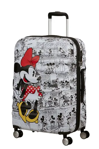 Валіза American Tourister WAVEBREAKER DISNEY MINNIE PASTEL DOTS 67х47х26  67 См 31C*25019 - фото 6