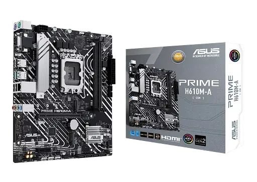 Материнська плата Asus H610M-A-CSM Prime LGA 1700 (PRIME H610M-A-CSM) - фото 3