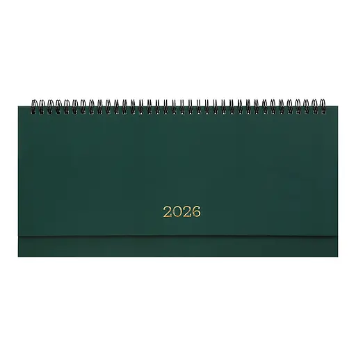 Планинг датирован Buromax Monochrome 2026 зеленый (BM.2495-04)