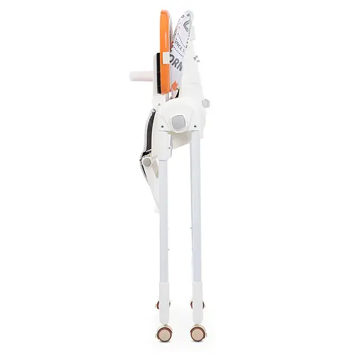 Стульчик для кормления Bambi M 5673-7 с принтом, экокожа White - фото 6