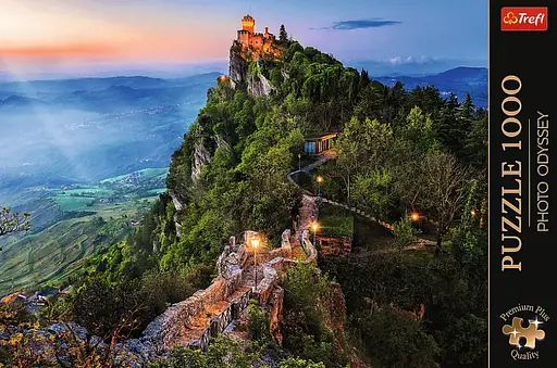 Пазл Photo Odyssey: Вежа Честа, Сан-Марино - 1000 елементів Trefl 10822 - фото 3