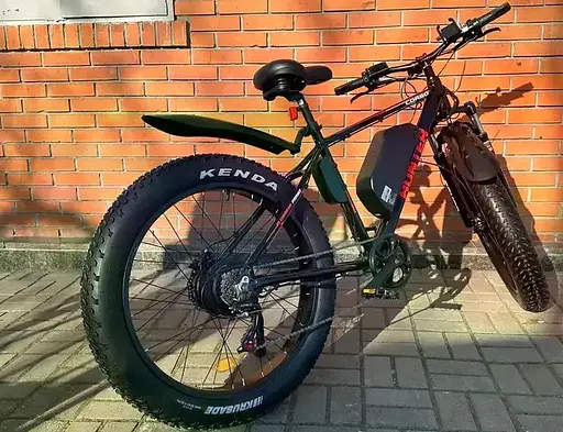 Електровелосипед Corso HUNTER 26 дюймів (500W, 48V, 15Ah) Чорно-Червоний - фото 3