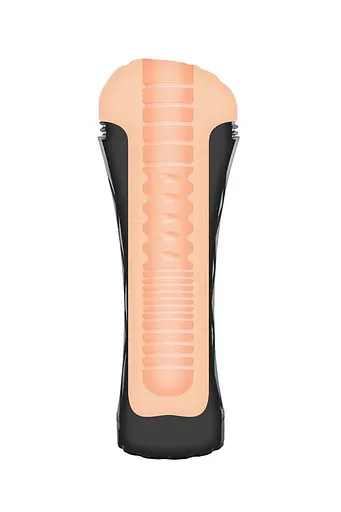 Мастурбатор-вагіна Real Body - Real Cup Vagina Vibrating, реалістичний, з вібрацією для інтенсивної насолоди - фото 2