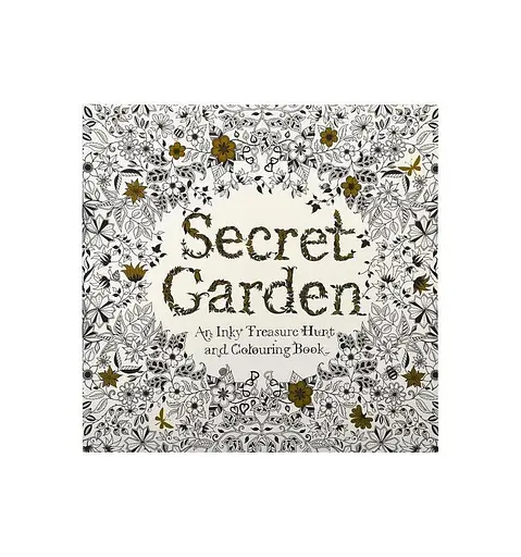 Розмальовка антистрес "Secret Garden" COLOR-IT GDM-001, 12 аркушів