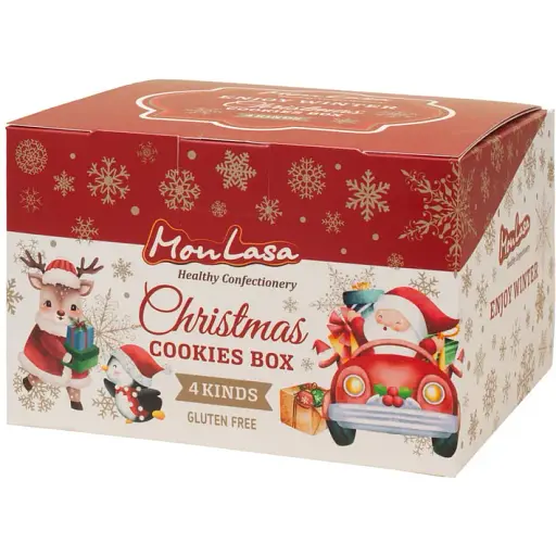 Набор печенья MonLasa 4 безглютеновое вкуса 240 г 