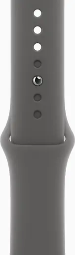 Смарт-часы Apple Watch Series 10 GPS + Cellular 46mm Natural Titanium Case w. Stone Grey Sport Band - S/M (MWY93) - фото 3