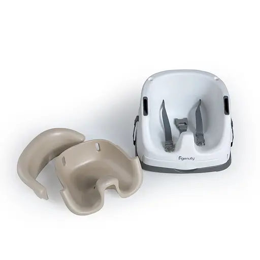 Уценка. Стульчик-бустер для кормления 2 в 1 Ingenuity Baby Base, бежевый (10678) - фото 3