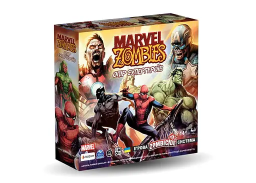 Настільна гра Rozum Marvel Zombies: Опір Супергероїв (Marvel Zombies: Heroes' Resistance) (укр.) (R009UA)