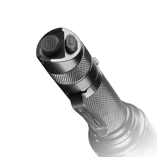 Ручний тактичний ліхтарик Fenix TK25 Red (біле та червоне світло) Чорний - фото 2