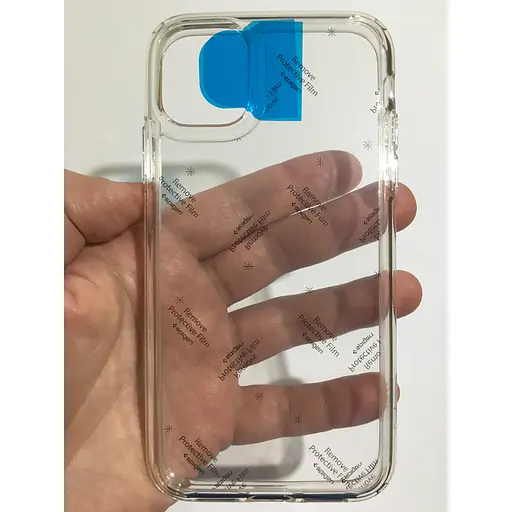 Прозрачный противоударный чехол Spigen Ultra Hybrid Crystal для iPhone 11 (6.1") Clear 076CS27185 - фото 6
