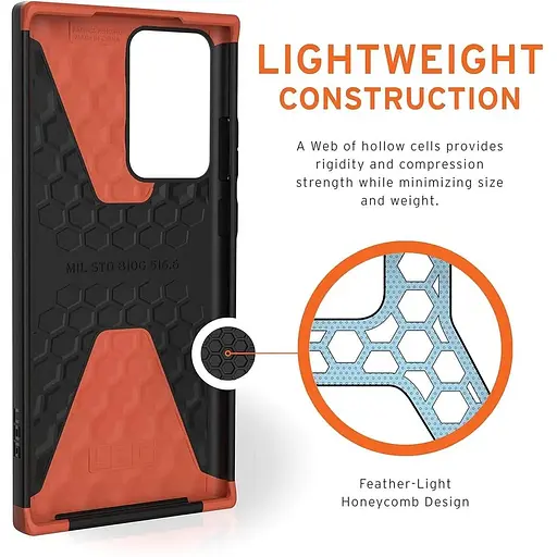 Оригинальный противоударный чехол UAG Civilian 21220D117272 для Samsung Galaxy Note 20 Ultra (6.9") Olive Drab - фото 4